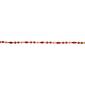 Northlight Seasonal Shiny & Matte Red Beaded Christmas Garland - image 5