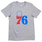 Mens Fanatics 76ers Logo Short Sleeve Tee - image 1
