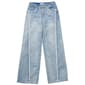 Girls (7-14) YMI® Lace Trim Wide Leg Jeans - image 2