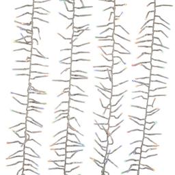 Kurt S. Adler 480-Light 15.7ft. LED Connectable Cluster Garland