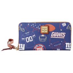 Dooney & Bourke New York Giants LG Zip Around Wristlet