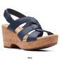 Womens Clarks® Collections Giselle Beach Wedge Sandals - image 8