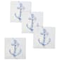 4pk. 4.25in. Vintage Anchor Square Coasters Set - image 1