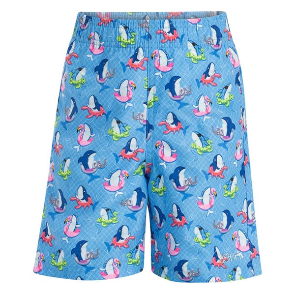 Toddler Boys Dolfin&#174; Fin Floats Swim Trunks