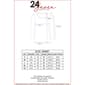 Womens 24/7 Comfort Apparel Long Sleeve Button V-Neck Tunic Top - image 7