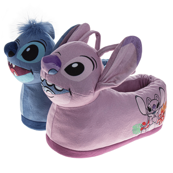 Little Girls Disney™ Lilo & Stitch Comfy Lightweight Slippers - image 
