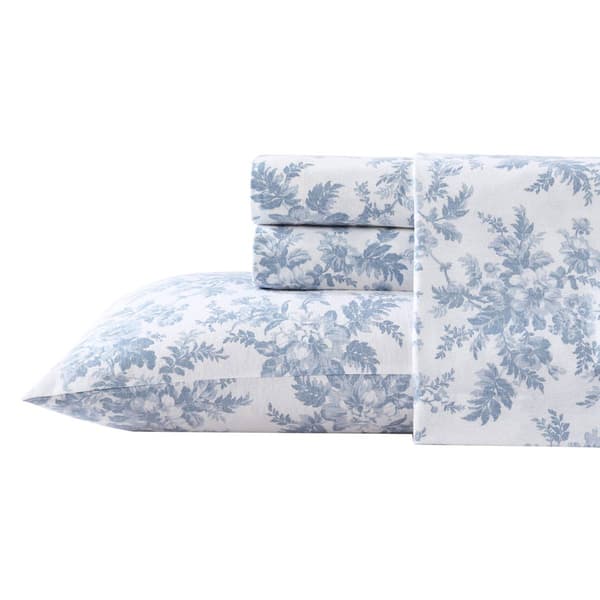 Laura Ashley Vanessa Cotton Sheet Set