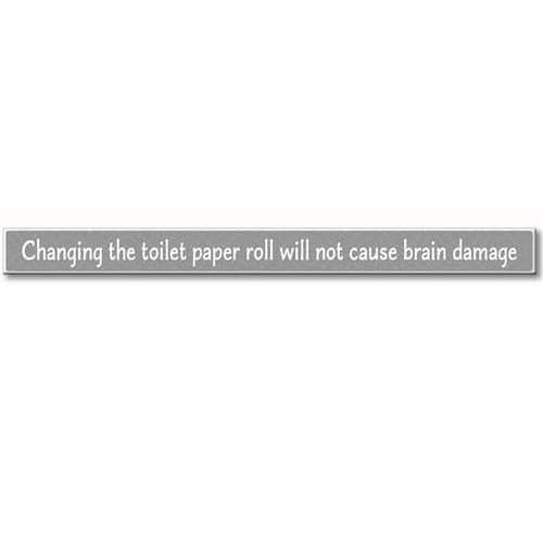 Changing The Toilet Paper Sign - image 