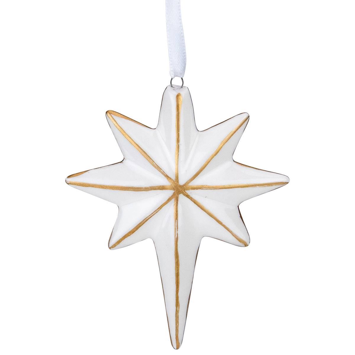 Northlight Seasonal 4in. Hanging Star Christmas Ornament