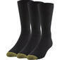 Mens Gold Toe&#40;R&#41; 3pk. Wellness Non-Binding Crew Socks - image 1
