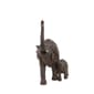 9th & Pike&#174; Brown Polystone Momma And Baby Elephant Sculpture - image 3