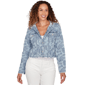 Petites Skyes the Limit Fresh Start Long Sleeve Denim Jacket Wi - image 1