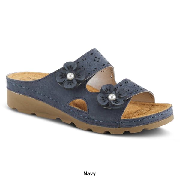 Womens Flexus® By Spring Step Pamola Slide Platform Sandals