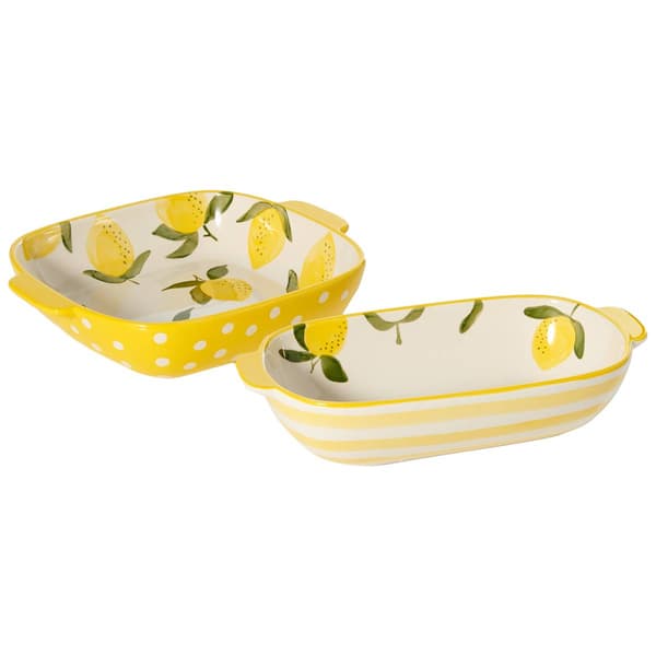 Baum Brothers Set of 2 Bakers - Lemon Tango - image 