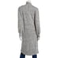 Womens NY Collection Long Pearl Sleeve Knit Hacci Cardigan - image 3