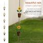 Alpine Metal Hanging Sunflower Pot Chain Rain Catcher - image 5