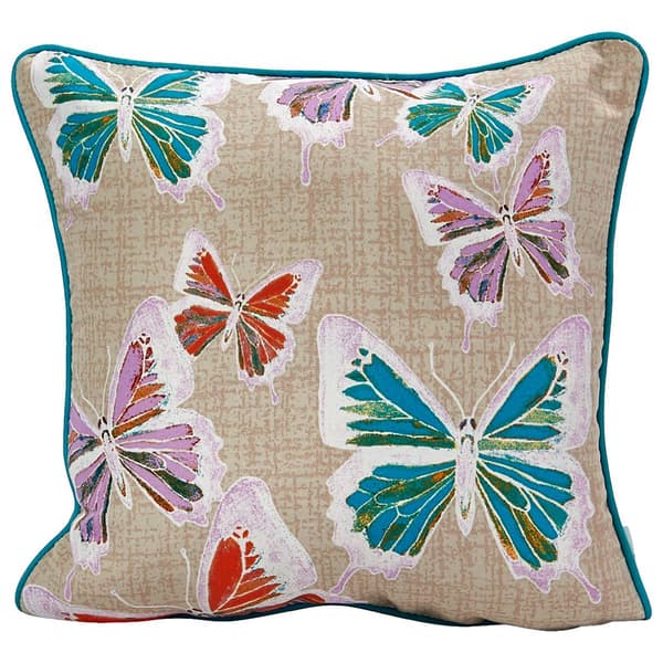Jordan Manufacturing Butterflies Pillow - image 
