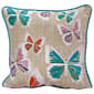 Jordan Manufacturing Butterflies Pillow - image 1