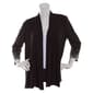 Womens MSK Solid Faraj Bead Trim Open Front Jacket - image 1