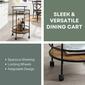 Convenience Concepts Designs2Go Charlie Serving Bar Cart - image 3