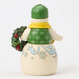 Jim Shore Heartwood Creek John Deere Snowman Christmas Figurine