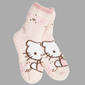 Womens Fuzzy Babba Hello Kitty(R) Cabin Slipper Socks - image 1