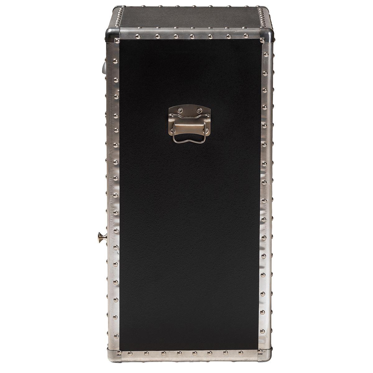 Baxton Studio Cosette Collection Floral Accent Cabinet