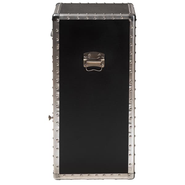 Baxton Studio Cosette Collection Floral Accent Cabinet