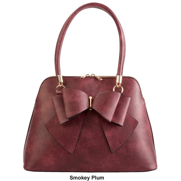 DS Fashion NY Bow Dome Satchel