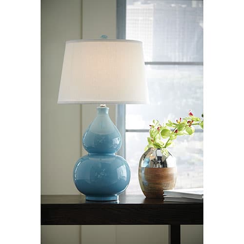 Signature Design by Ashley Saffi Ceramic Table Lamp