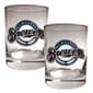 MLB Milwaukee Brewers 2pc. Rocks Glass Set - image 1
