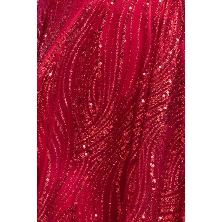 Juniors Blondie Nites Sequin Corset A-Line Dress