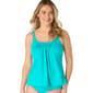 Womens CoCo Reef Solid Ultra Fit Tankini Swim Top - image 1