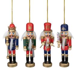 Northlight Seasonal 4pc. Christmas Nutcracker Ornaments
