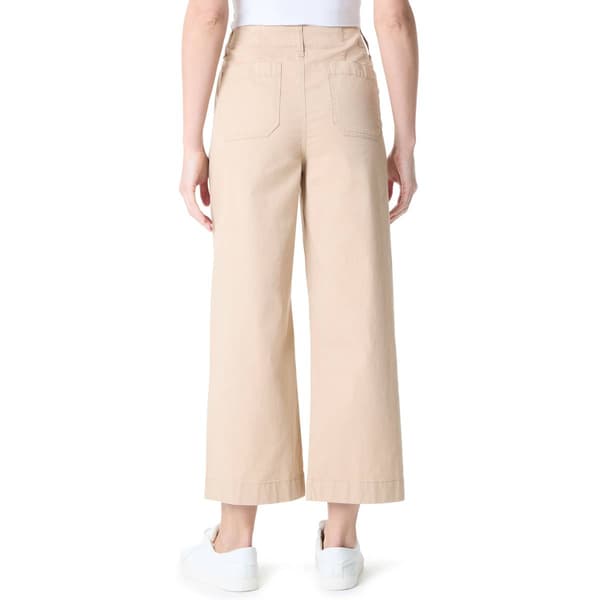 Womens Gloria Vanderbilt Solid Wide Leg Jeans w/ Patch Pockets