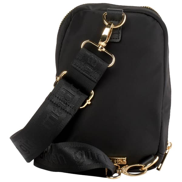 Madden Girl Nylon Sling Bag - Black