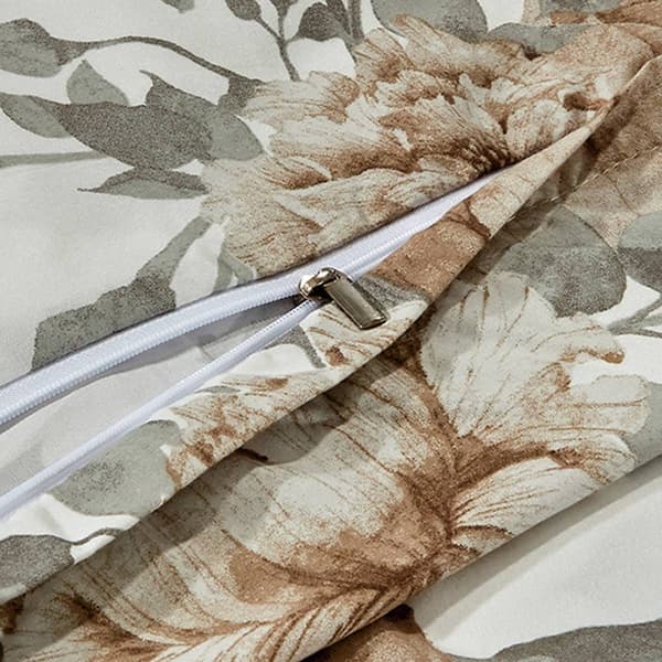 Bibb Home 1800 Series Wildflower 3pc. Duvet Cover Set