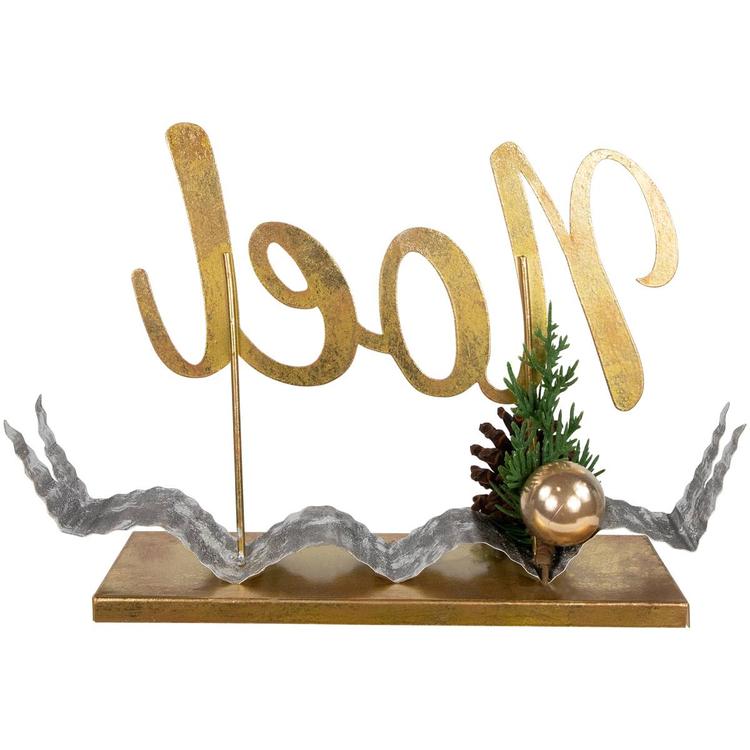 Northlight Seasonal 11in. Noel Tabletop Christmas Décor