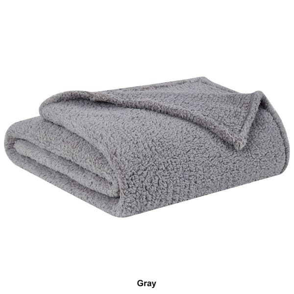 Brooklyn Loom Marshmallow Sherpa Throw Blanket