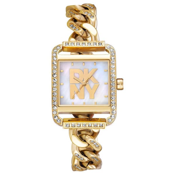 Womens DKNY City Glitz Mother of Pearl Dial Watch - DK1L080M0025