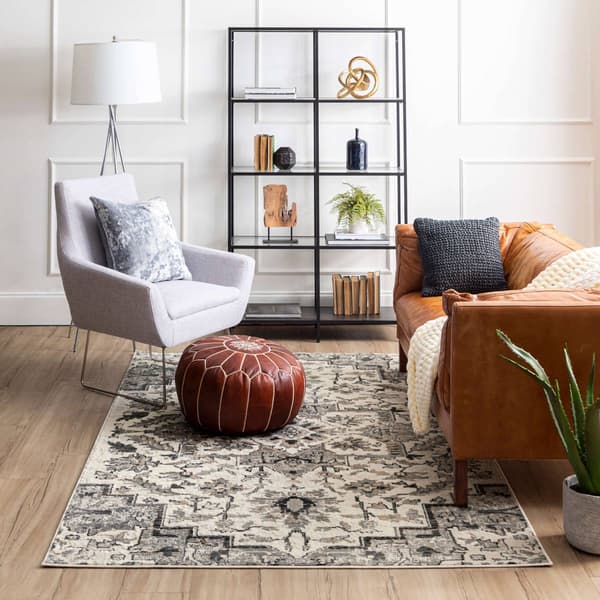 Mohawk Home Pyramus Grey Large Area Rug