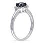 Diamond Classics&#8482; 10kt. White Gold 1ct. Black Diamond Ring - image 2