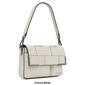 Calvin Klein Woven Mica Flap Convertible Shoulder Bag - image 2