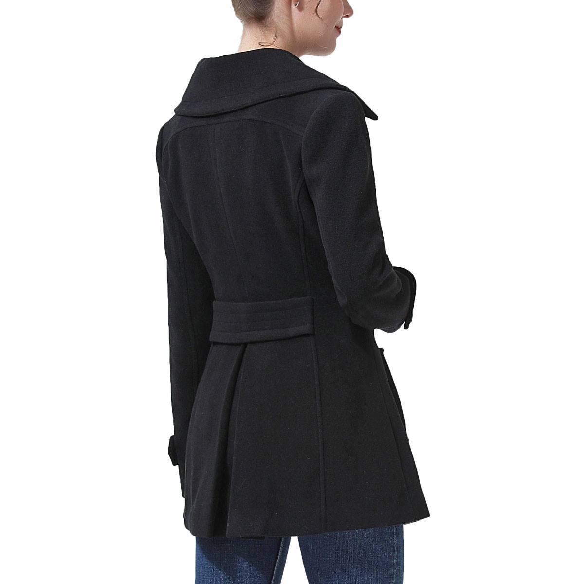 Womens BGSD Wool Peacoat