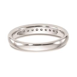 Pure Fire 14kt. White Gold Lab Grown 11-Stone Channel Band