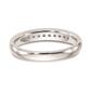 Pure Fire 14kt. White Gold Lab Grown 11-Stone Channel Band - image 4