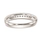 Pure Fire 14kt. White Gold Lab Grown 11-Stone Channel Band - image 4