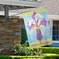 Northlight Seasonal Easter Blessings Outdoor House Flag - image 1