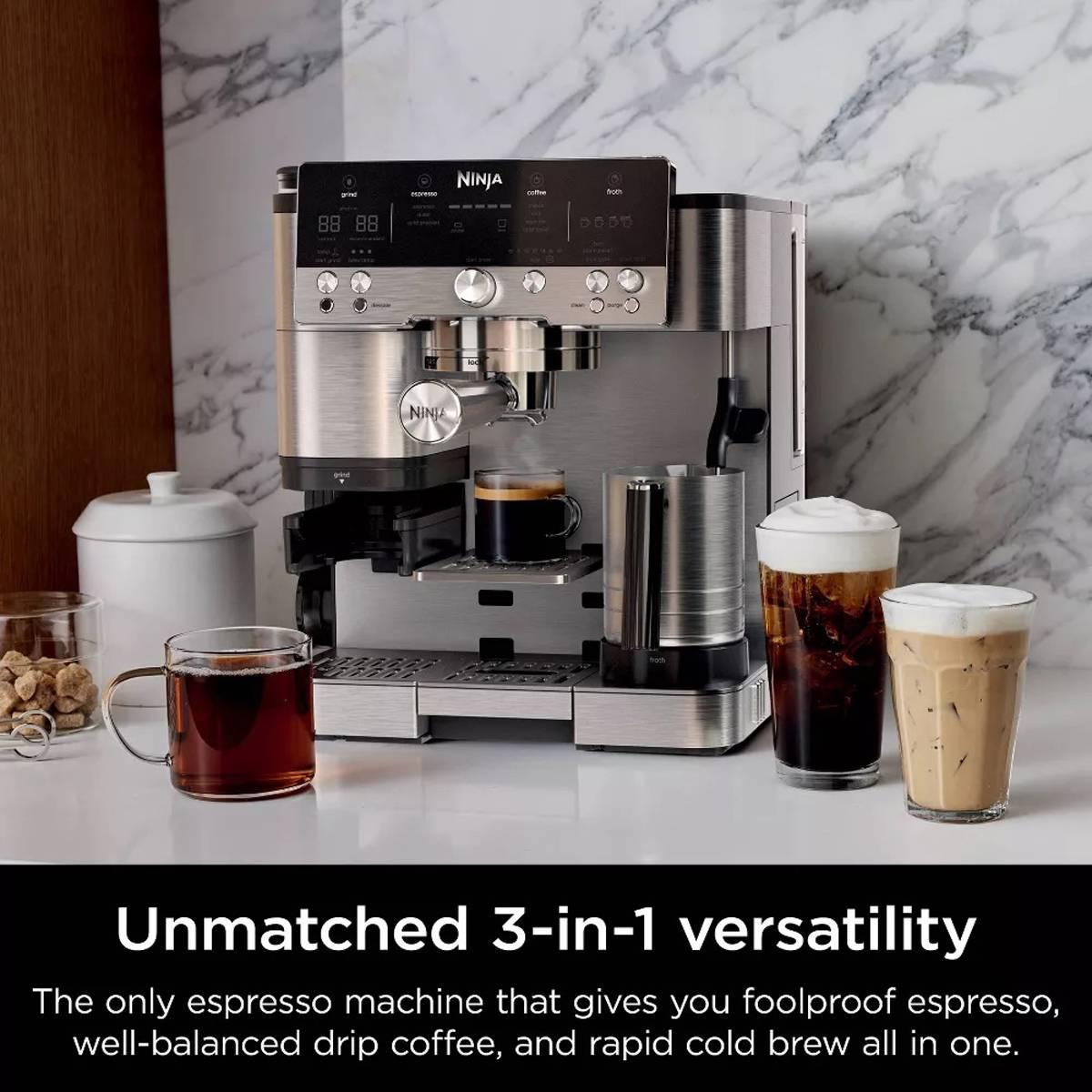 Ninja® Luxe Café Premier Series 3 in 1 Espresso Machine