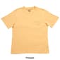 Mens Joe Marlin Solid Embroidered Pocket Tee - image 4